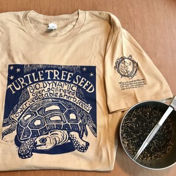 mushroom brown t-shirt